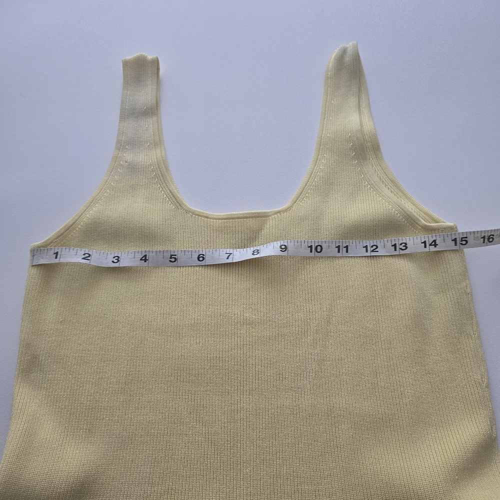 SIMKHAI Silas Knit Midi Casual Dress Scoop neck Sleeveless Pull on Size L - Picture 13 of 14
